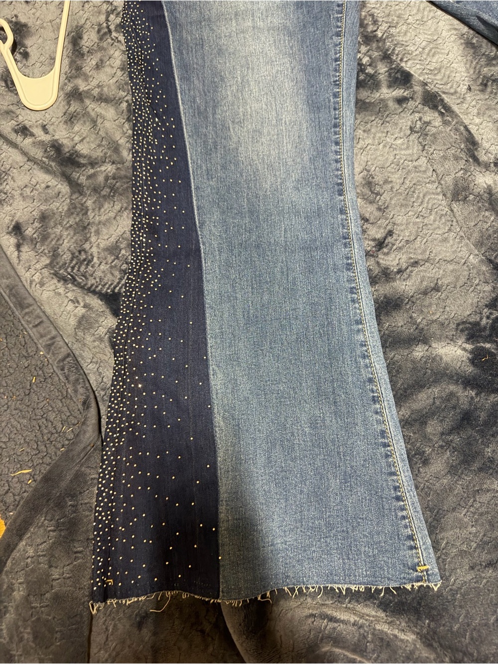 Rose Gal jeans NEW SIZE 3 x Women's Light Blue Embellished Side-Panel Jeans - Picture 5 of 5